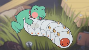 Grub Wiggle?Star-Rifle? - 2D animation on Crohasit